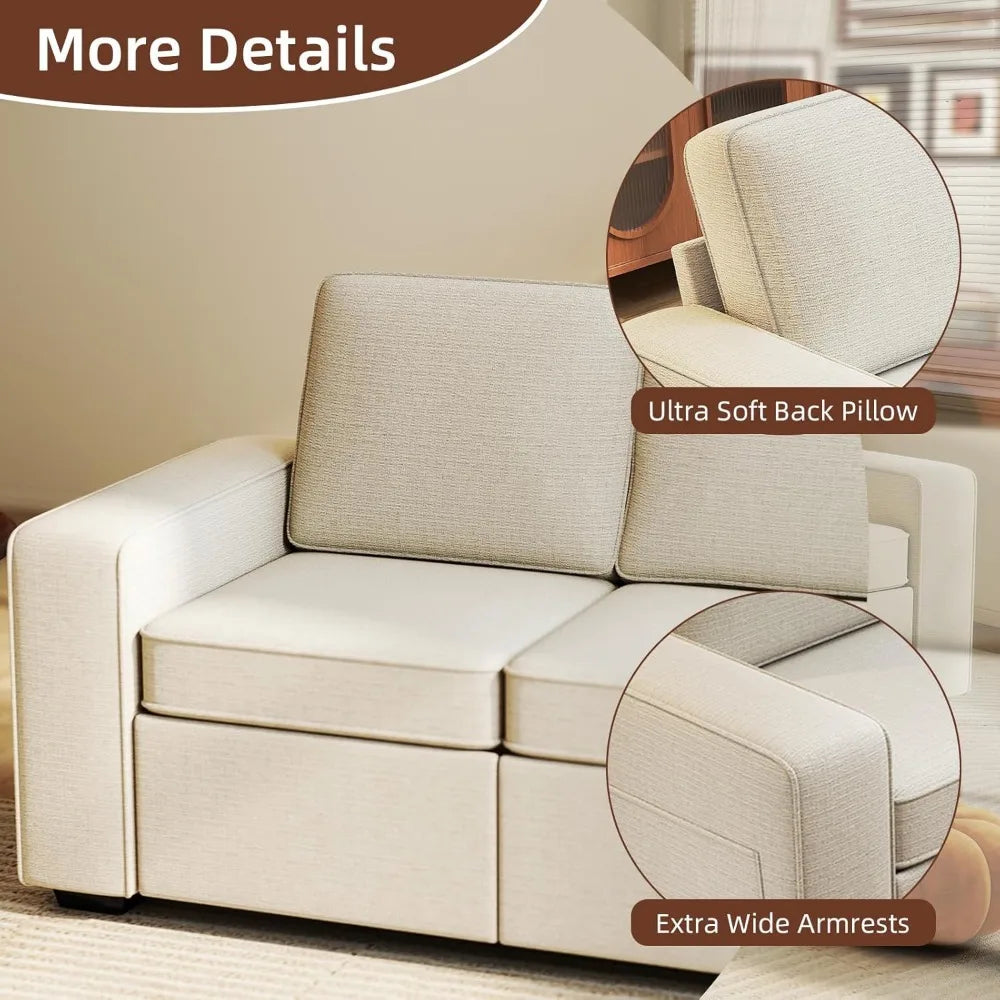 Elegant Chenille 3-Seater Sofa™